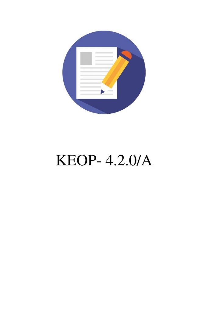 KEOP-4.2.0/A pályázat