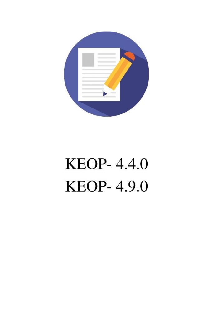 KEOP 4.4.0, 4.9.0 pályázat