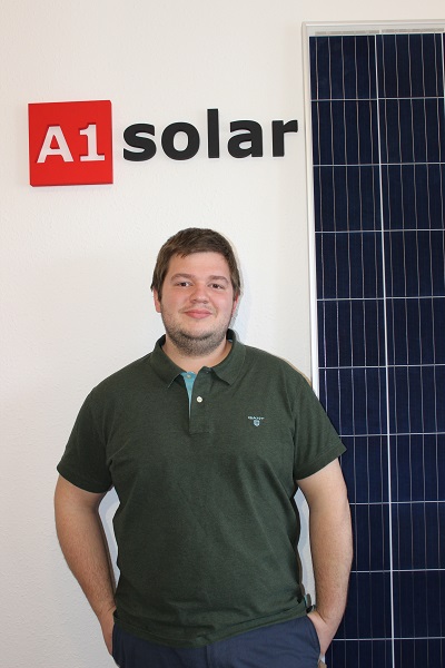 A1 Solar munkatárs Kovács Csanád