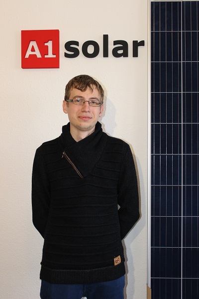 A1 Solar munkatárs Snyehola Márk